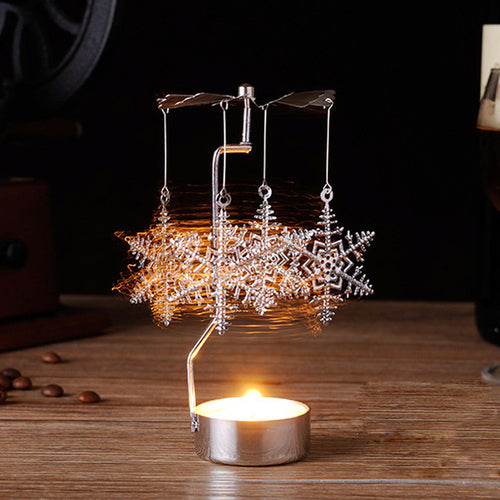 Modern candle holder Hot Spinning Rotary Metal
