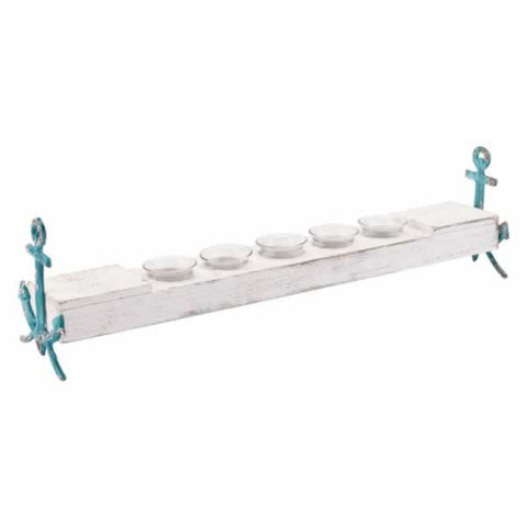 Kandly Nautical Candle Holder White