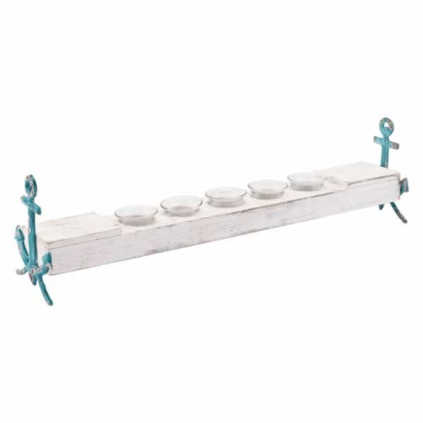 Kandly Nautical Candle Holder White