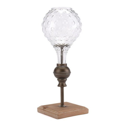 Kandly Lamp Aritas Candle Holder Lg Brass