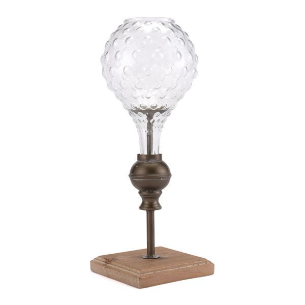 Kandly Lamp Aritas Candle Holder Lg Brass