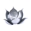 Kandly Lotus Candle Holder Silver
