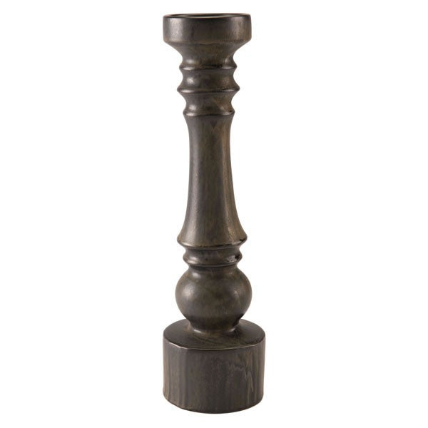 Kandly Rust Candle Holder Lg Rust