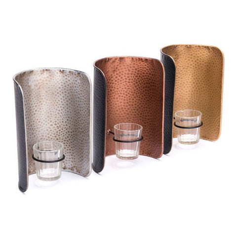 Kandly  Set Of 3 Wall Candle Holders Multicolor