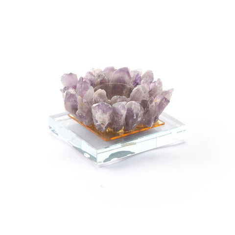 Kandly Purple Candle Holder Purple