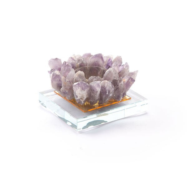 Kandly Purple Candle Holder Purple