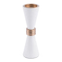 Kandly Olga Candle Holder White & Gold