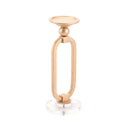 Kandly Lucite Candle Holder Md Gold